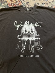 janes addiction shirt – Vintage Black Size L – Short Sleeve Tshirt