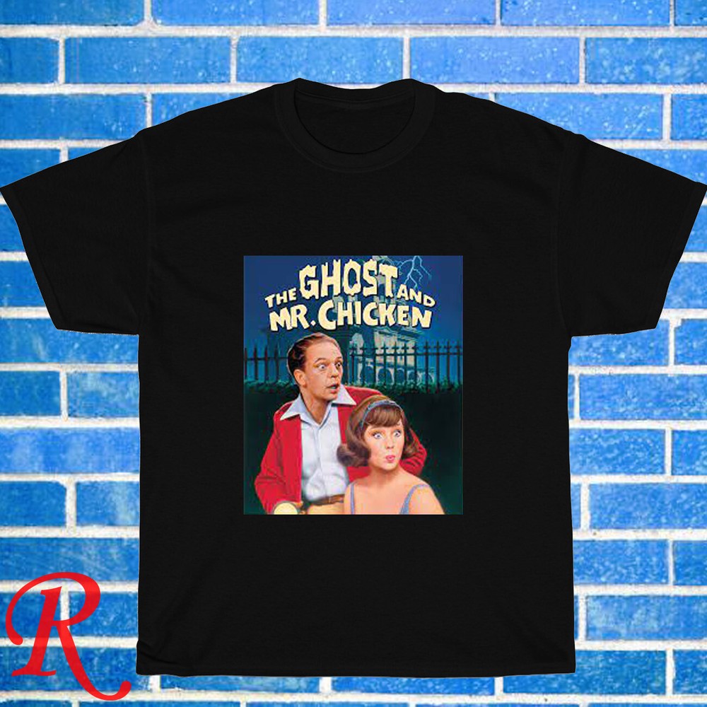 New The Ghost And Mr. Chicken Black/Grey/Navy/White Size S-5XL Unisex T-Shirt
