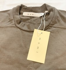 NWT MNML OVERSIZED Relax Raw Hem Tee Mens XS Crew Neck T Shirt Muddy Grey Trendy