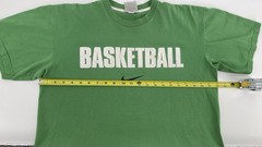 Nike Basketball Graphic T Shirt Green Short Sleeve Men’s XL Athletic Tee