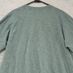 Uniqlo MFA Boston Shirt Mens Large Green Samurai Skull Japanese Art Graphic Tee
