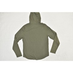 NEW VRST Mens Essential Hoodie Long Sleeve Breathable Pullover Olive Green Sz S