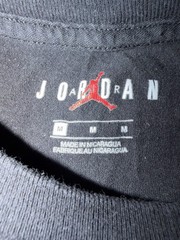 Jordan Men’s Crew Shirt AJ JSW Pattern Cotton Size M