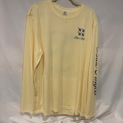 Blue Angels Vapor Light Weight Long Sleeve Yellow Shirt