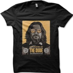 The Big Lebowski Dude poster Walter Sobchak movie printed t-shirt 0013