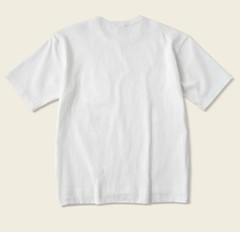 Men’s 100% Cotton Bronson Non Stock Mfg. Co. Classic Pocket T-Shirt White M
