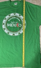 Taste of Mexico Tee ¡Delicioso! Green Fruit of the Loom XL Fiesta Food