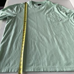 Greg Norman Men’s XL Mint Green Pocket T-Shirt Shark Logo SS Excellent