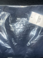 Mens HOLLISTER Must Have Collection Crew T-Shirt Size Small NEW Blue