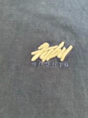 Vintage FUBU Sports Shirt Adult 3X Blue Sleeveless Logo Pullover Tank Mens.