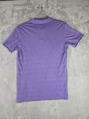 Psycho Bunny Shirt Mens 6 L Original Brand Purple Polo Orange and White Logo