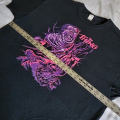 The Thing Creature 80’s Horror Movie John Carpenter Black 2XL Graphic T-Shirt