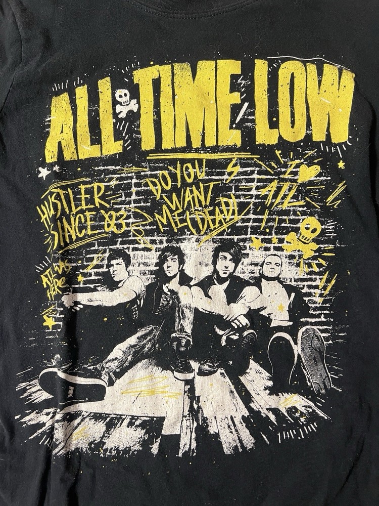 All Time Low Band Shirt Graphic T Size Small S Emo Alternative Rock
