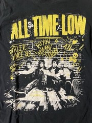 All Time Low Band Shirt Graphic T Size Small S Emo Alternative Rock
