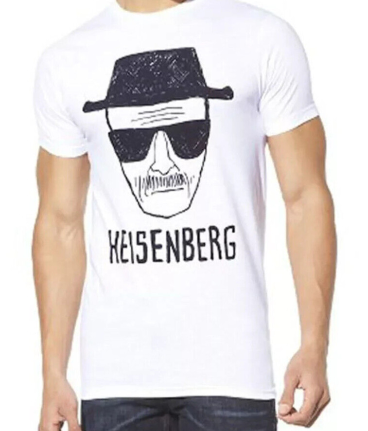 Breaking Bad Heisenberg Men’s T Shirt-Licensed Unisex T-Shirt Size 2XL NWT
