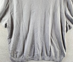 The Men’s Store at Bloomingdale’s Cashmere Blend Sweater Tee XXL Blue Gray S/S