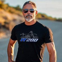 For Yamaha IT200 1984-1990 fans – Motorcycle T-Shirt
