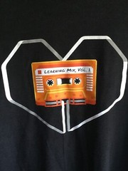 District Made XL Learning Mix Vol 1, black mix tape t-shirt