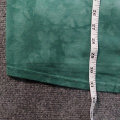 The Mountain Wolf T-Shirt Mens Large Green Tie Dye Animal Nature Tee