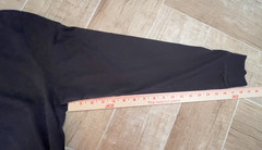 FRESH CLEAN THREADS Henley Shirt Men’s Large Black 3 Button Long Sleeve Casual