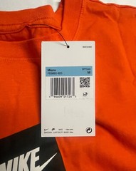 Nike Air Men’s Athletic T-Shirt Size MEDIUM Blocked Logo Gym Graphic FD6660 820