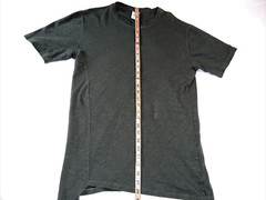 Zara Shirt Adult Medium Green Short Sleeve Casual Cotton Preppy Asymmetrical Men