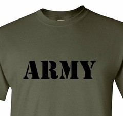 ARMY NAVY USAF Air Force USMC Marines Military Shirt US Army Dad Fathers Day Tee