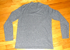 Gap Mens Long Sleeve Pocket T-Shirt Size Medium Charcoal Gray Casual