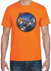 Adult DryBlend® T-Shirt – (B-17 SUPERFORTRESS BOMBER – WWII AIRPLANE/ PLANE)