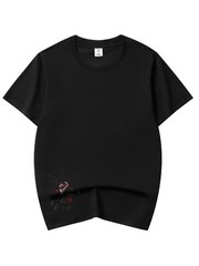 Niepce Japanese Streetwear Embroidery T-shirt Rebirth of the Phoenix Graphic Tee