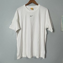 Nike x Drake NOCTA Cardinal Stock White Tee Shirt Large Logo