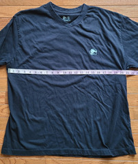 Taco Bell Shirt Mens XL Black V Neck Short Sleeve Logo Employee