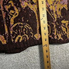 Men’s Valabasas tapestry all over print short sleeve button up streetwear shirt
