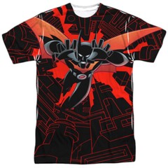 Batman Beyond Drop Down Unisex Adult Halloween Costume T Shirt, S-3XL