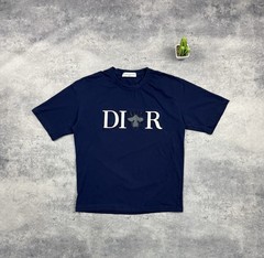 Christian Dior Homme Bee Applique Navy T-Shirt