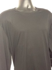 Sport-Tek Black LS Competitor Tee Breathable ST350LS Size 2XL SM1