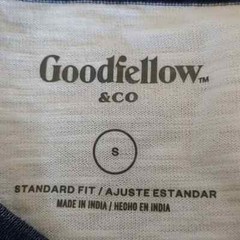 NWOT Goodfellow & Co Men’s Stone Wash T-Shirt Blue Size S