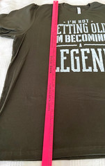 I’m Not Getting Old I’m Becoming A Legend Mens T Shirt Dad Father Grandpa 2X