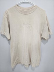 Shaka Wear Adult Heavyweight T Shirt CREAM T-Shirt – M Medium Cotton