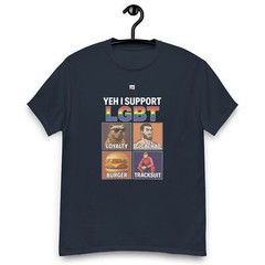 YEH I SUPPORT L.G.B.T. – Funny Meme T-Shirt Gift for Men, Women, and Meme Lovers