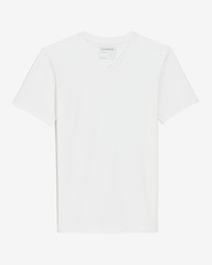 NWT – EXPRESS Men’s 3 Pack Slim Stretch V-Neck Neck T-Shirts Sand Black White S