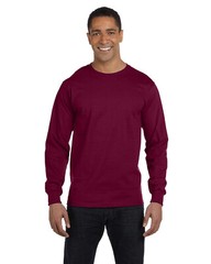 Gildan Adult 5.5 oz. 50/50 Cotton Polyester Long Sleeves T-Shirt G840 S-3XL