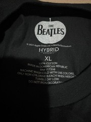 The Beatles Abbey Road Graphic T-shirt Men xl Black Short Sleeve