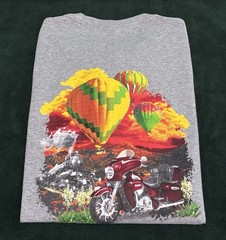 Indian Motorcycle Gray Long Sleeve Shirt Size XL Albuquerque New Mexico
