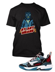 Gangster By Any Means Sneaker Tee Shirt To Match Facetasim Shoe Graphic
