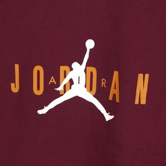Nike Jordan Men’s (Cherrywood Red) Air Crew neck T-Shirt DM1462-680