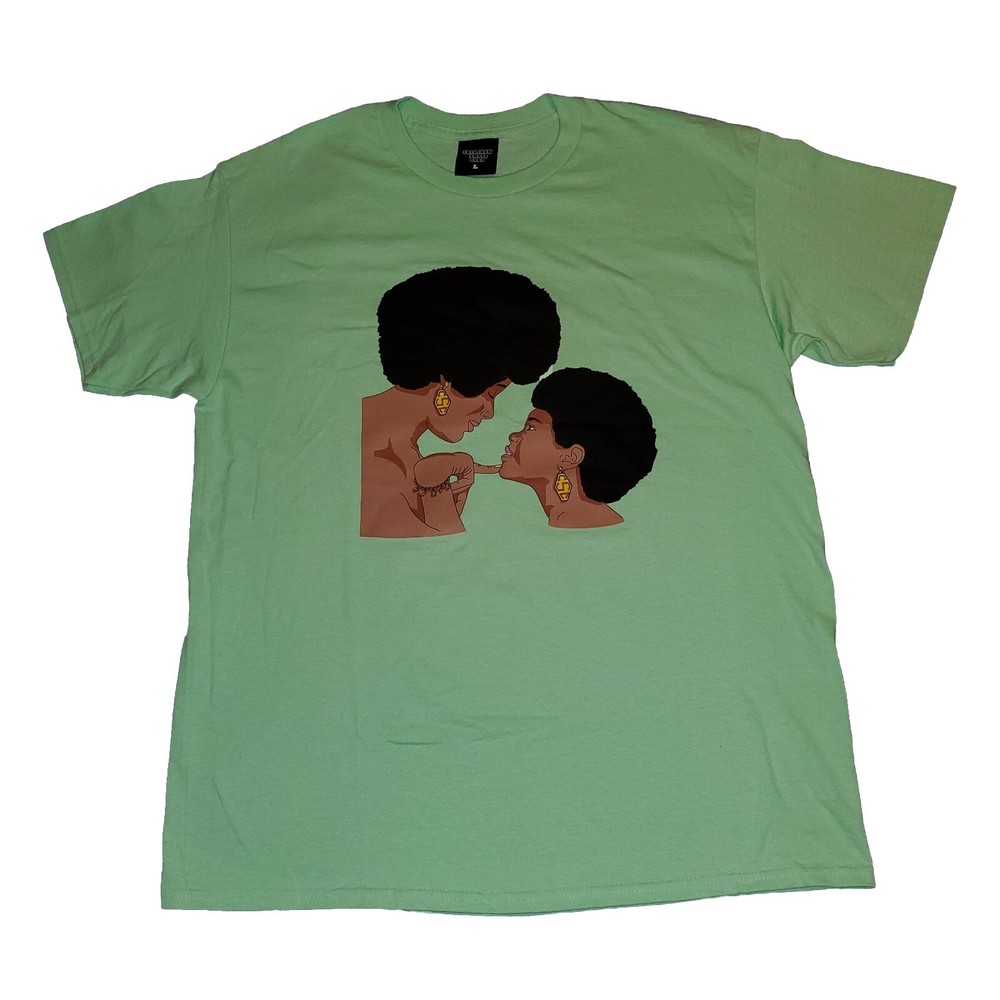 Size LARGE Mens Crenshaw Skate Club Seafoam Mint T-Shirt Graphic Print Tee EUC