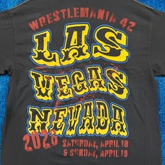 Wrestlemania 42 Las Vegas Nevada 2026 WWE Fan Event Tee L