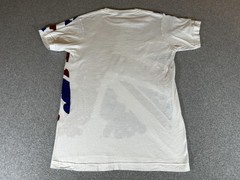 Def Leppard Shirt Mens Small Union Jack Las Vegas Flag Graphic Band Rock Concert
