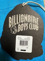 Billionaire Boys Club BBC Crewneck SS Pocket T-Shirt Malibu Blue Mens Small NEW